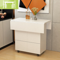 逸家伴侣折叠餐桌家用可移动小户型简易折叠桌椅组合正方形吃饭桌子4人6人