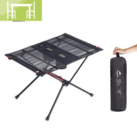 逸家伴侣NH户外网布折叠桌烧烤野餐桌便携式铝合金桌钓鱼休闲桌露营野营桌