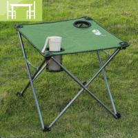 逸家伴侣折叠桌椅户外便携式布桌小迷你轻便简易自驾游车载野餐露营桌子桌/桌椅套件