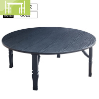 逸家伴侣榻榻米小书桌飘窗桌矮桌床上餐桌简约饭桌家用地桌炕桌折叠小圆桌