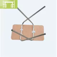 逸家伴侣可折叠桌餐桌写字台长方形桌学生吃饭桌摆摊床边折叠桌子便携家用