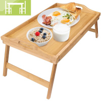 逸家伴侣折叠床上小桌子 竹制月子桌床上吃饭桌ins笔记本电脑桌实木懒人桌