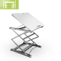 逸家伴侣站立式工作台笔记本电脑升降桌子折叠办公桌面升降台电脑桌