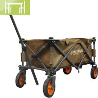 逸家伴侣户外露营折叠手拉推车拖车装备车ins风北欧实木折叠桌便携桌桌/桌椅套件