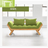 逸家伴侣北欧日式可折叠沙发床小户型客厅书房卧室两用多功能可拆洗沙发床