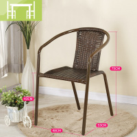 逸家伴侣新款户外桌椅套装阳台庭院休闲藤椅遮阳伞咖啡桌椅靠背椅三件桌/桌椅套件