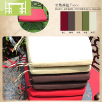 逸家伴侣户外铸铝欧式中式藤椅塑木家具高海绵加厚坐垫桌椅坐垫纯色防水可桌/桌椅套件