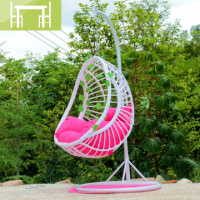 逸家伴侣小绵羊家具吊篮摇椅藤椅粗藤弯贝吊椅室内床阳台户外秋千摇篮特价椅子/秋千