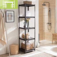 逸家伴侣家用置物架展示架铁架角钢仓储仓库超市书架储物架小架子