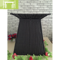 逸家伴侣仿藤编水果篮子超市地堆头货架筐展示柜储物箱收纳盒水果盘整理箱展柜/陈列柜