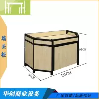 逸家伴侣钢木水果货架展示架超市果蔬货架蔬菜架水果店架子木质货架多功能
