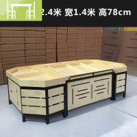 逸家伴侣超市水果货架展示架多功能水果蔬菜货架多层水果架子水果店木质架