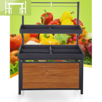 逸家伴侣超市果蔬架水果架永辉蔬菜架豪华水果展式架多层货架生鲜创意架子