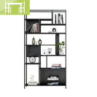逸家伴侣办公室隔断柜书架简约组合装饰收纳书柜客厅轻奢置物架落地展示架