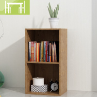 逸家伴侣书柜书架落地简约现代小柜子置物柜储物柜自由组合格子柜书柜带