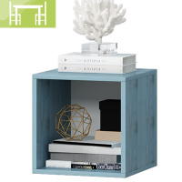 逸家伴侣简约现代书柜书架自由组合格子柜学生储物柜收纳柜落地小书架带