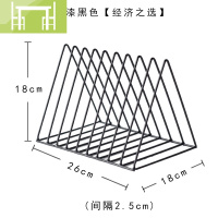 逸家伴侣ins北欧创意简约现代铁艺小书架杂志架桌面收纳架桌上装饰置物架