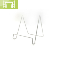 逸家伴侣北欧风金色手工铁艺IPAD支架平板电脑支架书架菜谱架盘子架展示架搁板/置物架