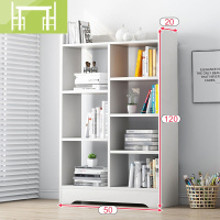 逸家伴侣书柜简约现代自由组合格子柜储物收纳柜大容量简易落地带小书架