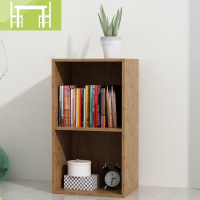 逸家伴侣书柜书架落地简约现代小柜子落地置物柜储物柜自由组合格子柜收纳