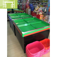 逸家伴侣水果蔬菜平台货架 超市果蔬展销台 散装堆头蔬果展示架 全封带