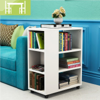 逸家伴侣简约现代打印机架子落地办公室置物架移动书架带轮收纳架复印机架搁板/置物架