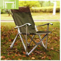 逸家伴侣户外躺椅铝合金折叠椅子靠背椅钓鱼筏钓椅休闲椅便携午休椅送头枕
