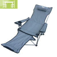 逸家伴侣折叠椅户外躺椅子便携式钓鱼椅子靠背家用俩用椅午休午睡床椅钓椅