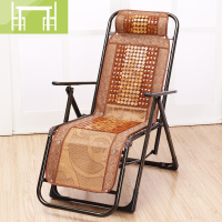 逸家伴侣躺椅折叠午休便携阳台家用摇椅靠背懒人休闲竹躺椅老人晒太阳椅子