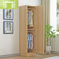 逸家伴侣简约现代经济型实木板式单衣柜租房宿舍儿童成人衣橱收纳柜卧室