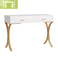 逸家伴侣北欧简易影楼梳妆台专业带灯婚纱店网红ins化妆师镜子简约化妆桌梳妆桌