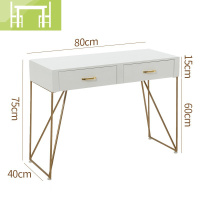 逸家伴侣北欧轻奢网红影楼梳妆台化妆桌专用带灯专业院婚纱店卧室简约梳妆桌