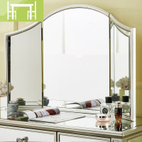 逸家伴侣轻奢梳妆台现代简约梳妆台卧室收纳柜一体ins化妆桌实木网红妆台梳妆桌