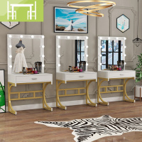 逸家伴侣网红影楼梳妆台一体化妆桌专用带灯专业院婚纱店学校卧室简约