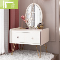 逸家伴侣飘窗梳妆台北欧小型轻奢现代卧室网红迷你化妆桌ins多功能化妆台梳妆桌