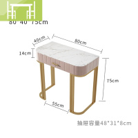 逸家伴侣北欧梳妆台网红ins风卧室现代简约小户型轻奢飘窗梳妆台化妆桌子梳妆桌