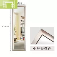 逸家伴侣简约穿衣镜挂后镜全身镜子衣柜壁挂现代卧室服装店试衣镜免打孔