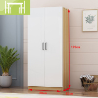 逸家伴侣衣柜推拉现代简约经济型实木板式组装出租房儿童衣橱简易大衣柜
