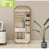 逸家伴侣全身穿衣镜贴墙卧室落地镜发廊专用镜北欧壁挂少女风试衣镜服装镜