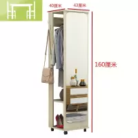 逸家伴侣全身镜穿衣镜落地镜子移动旋转收纳试衣镜客厅卧室家居镜简约现代