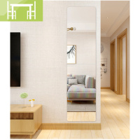 逸家伴侣简约无框拼接玻璃镜子全身镜宿舍学生低价贴墙免打孔自粘穿衣镜试衣镜