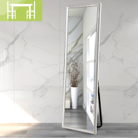 逸家伴侣镜子全身穿衣镜卧室家用镜子立体试衣镜贴墙 壁挂宿舍学生低价