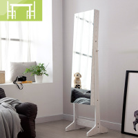 逸家伴侣网红智能穿衣镜女生卧室家用全身镜收纳小户型落地镜子试衣镜显瘦