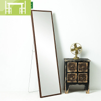 逸家伴侣瑞意简约全身镜子立体穿衣镜宿舍落地镜家用试衣镜子客厅壁挂镜子