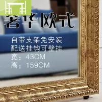 逸家伴侣全身镜子穿衣镜落地镜欧式简约立体宿舍粘贴墙镜壁挂大试衣镜特价