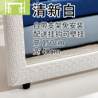 逸家伴侣全身方镜宾馆妆子小号更衣室鞋店公主风商场试鞋站立镜子落地小试衣镜