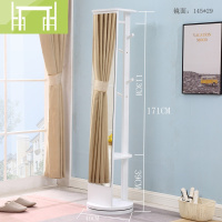 逸家伴侣镜子全身镜穿衣镜卧室落地镜家用旋转衣帽架多功能现代简约试衣镜