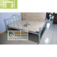 逸家伴侣铁床单层铁床出租房铁床90公分铁床 1.2米铁床架床 1.5米铁床架床