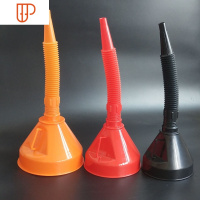 酱油汽油导管带滤网工业加长漏斗软管大号油漏漏子燃油迷你塑料 国泰家和 小号50个漏斗