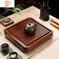 整块花梨木旅行茶具实木茶海简约功夫茶具排水小号茶台电木款家用 国泰家和 花梨木旅行茶具小盛水28*28